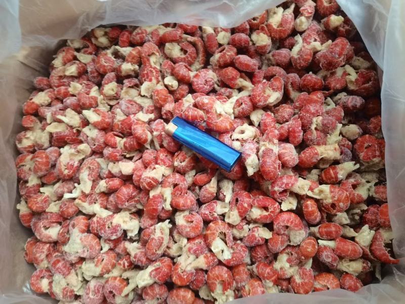 特大原料龙虾尾净重20斤95粒左右下料