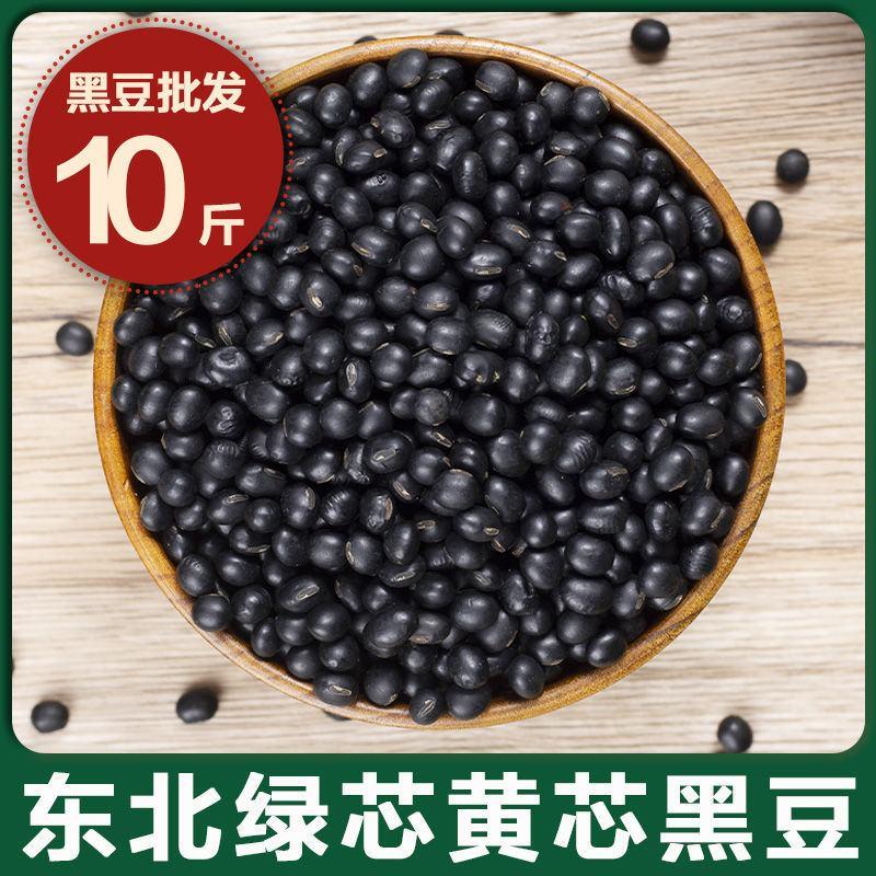 10斤东北黑黄豆黑龙江农家自产大黑豆五谷杂粮豆类生
