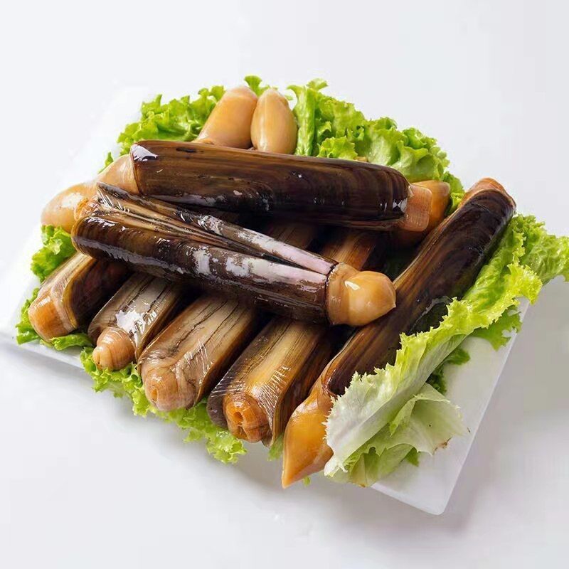 淡干蛏子干9成干竹节蛏海蛏子肉干海鲜海蛏干批发包邮