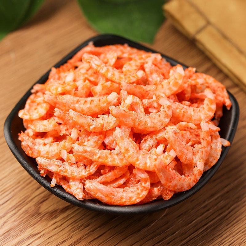 淡干去壳纯肉南极磷虾米淡干虾干虾仁虾米海米海鲜类干货批发