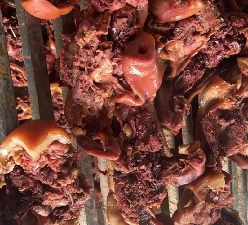 猪头肉规格500g酱香全熟卤制猪头肉无骨带核桃肉