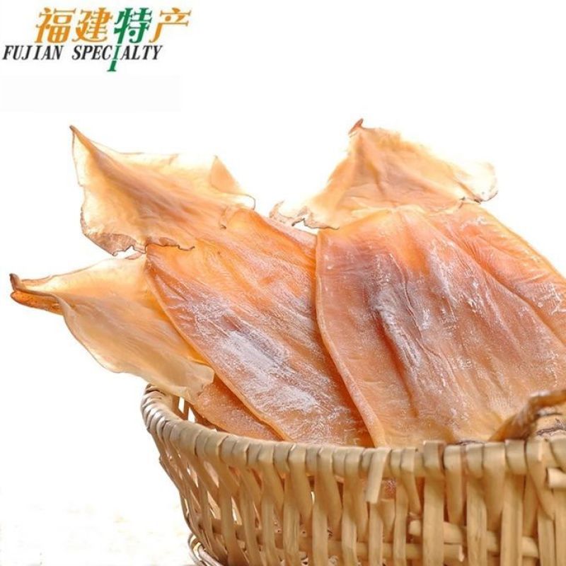 大鱿鱼干淡晒大号无头鱿鱼干货海鲜干尤鱼炒菜鱿鱼干