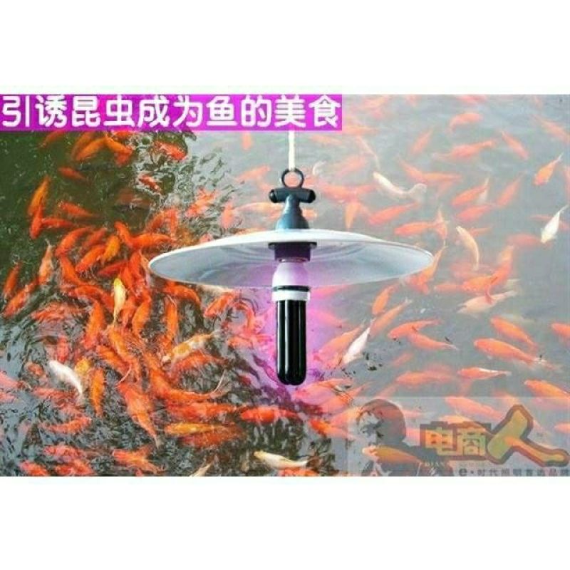 高清紫光节能灯杀菌灯黑光诱虫灯验钞灯UV固化紫外线舞
