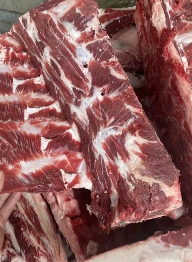 国产纯干满肉全牛脊骨厂家直供自家屠宰厂质量保证欢迎
