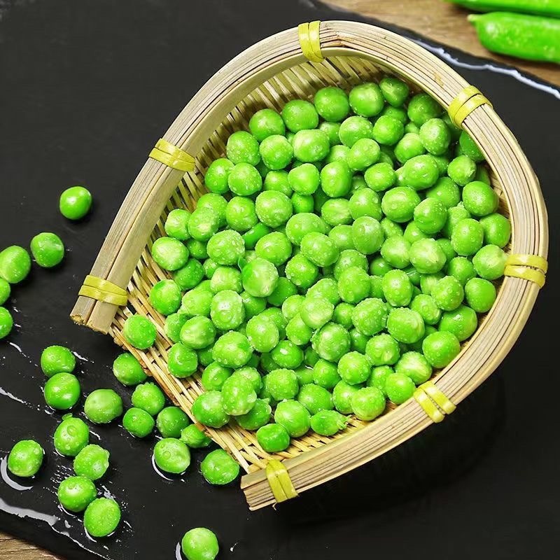 陕南手剥豌豆新鲜现摘时令蔬菜带壳甜脆豌豆四季豆