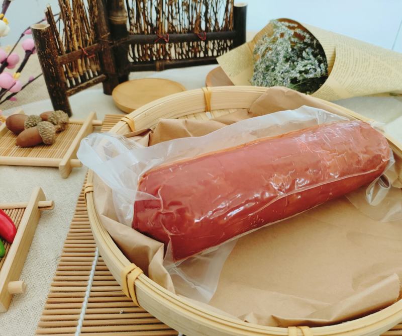 手撕老火腿，纯肉老火腿。淀粉含量6%