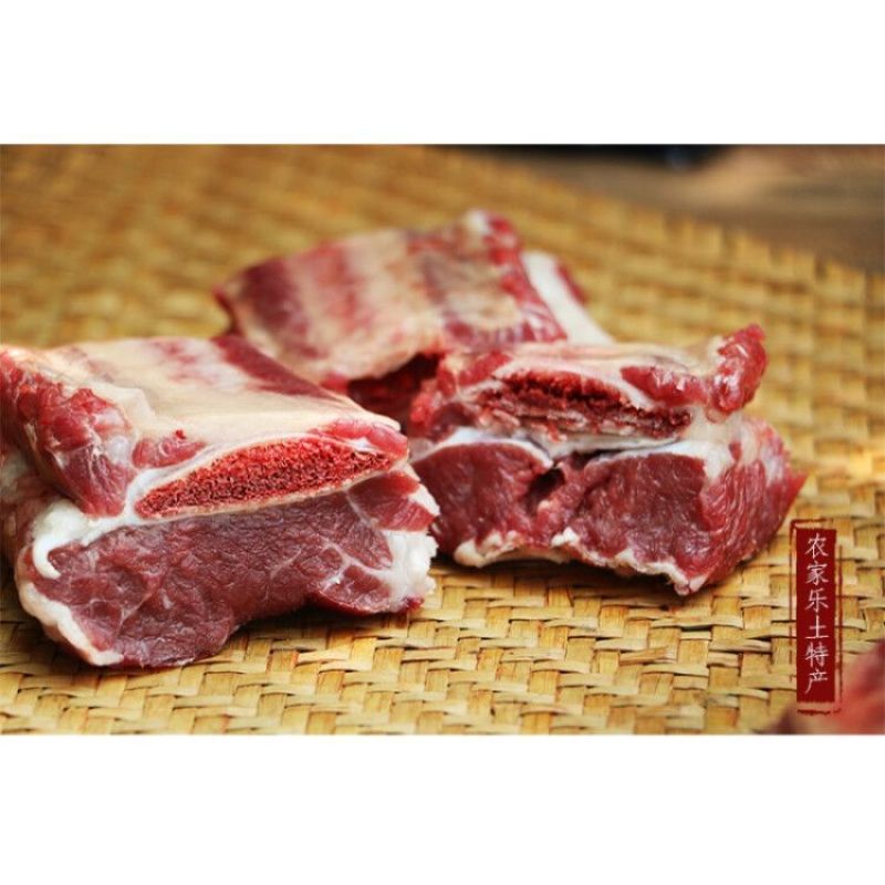 新鲜原切高品质黄牛牛排骨骨香肉嫩肉多骨小网红顺丰包邮