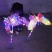 新款发光蝴蝶led灯手持魔法棒儿童玩具地推夜市礼品闪光