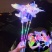 新款发光蝴蝶led灯手持魔法棒儿童玩具地推夜市礼品闪光