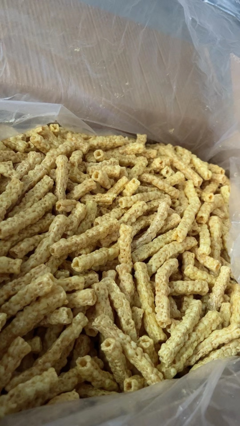 亚麻籽烤酥膨化食品麻辣原味牛排一箱净重8斤