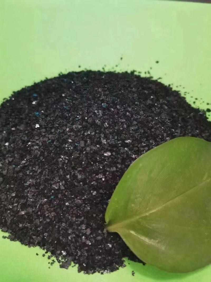 矿源黄腐酸钾优等品生根改土肥抗重茬片状晶体微颗粒新疆原料