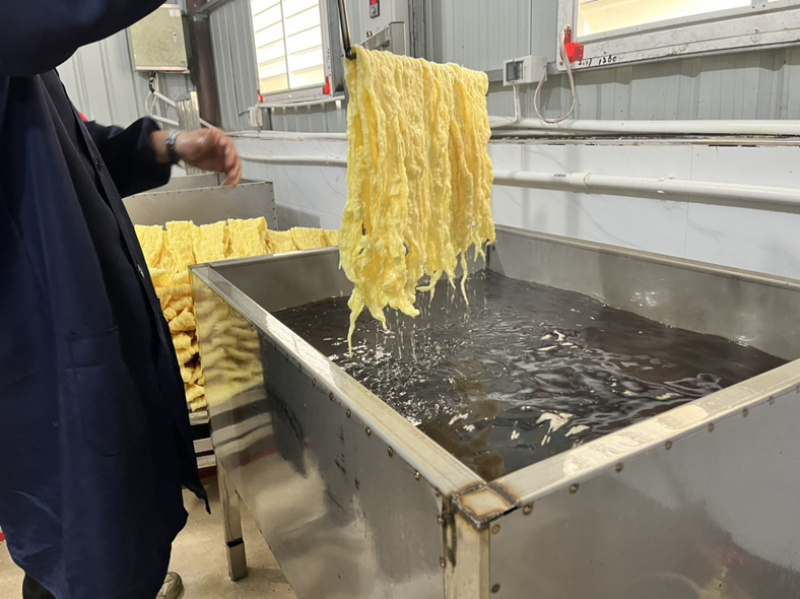 炸腐竹炸竹色泽好质量高十斤一箱两包每包5斤