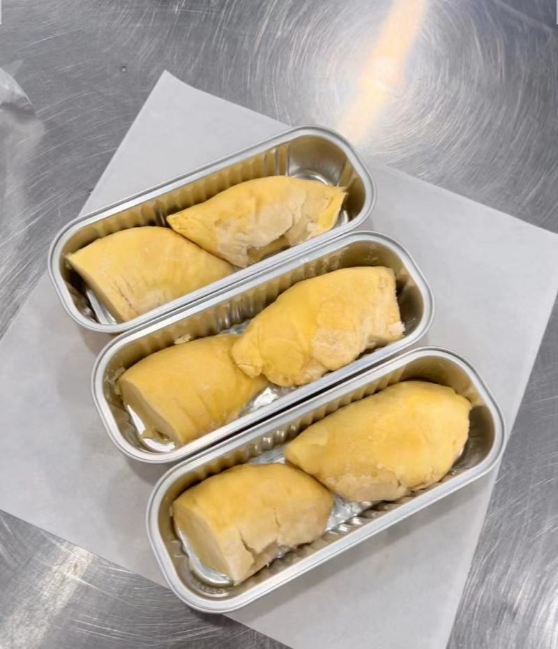 网红新品烤榴莲，外焦里嫩，汁水饱满的烤榴莲，独特的吃法