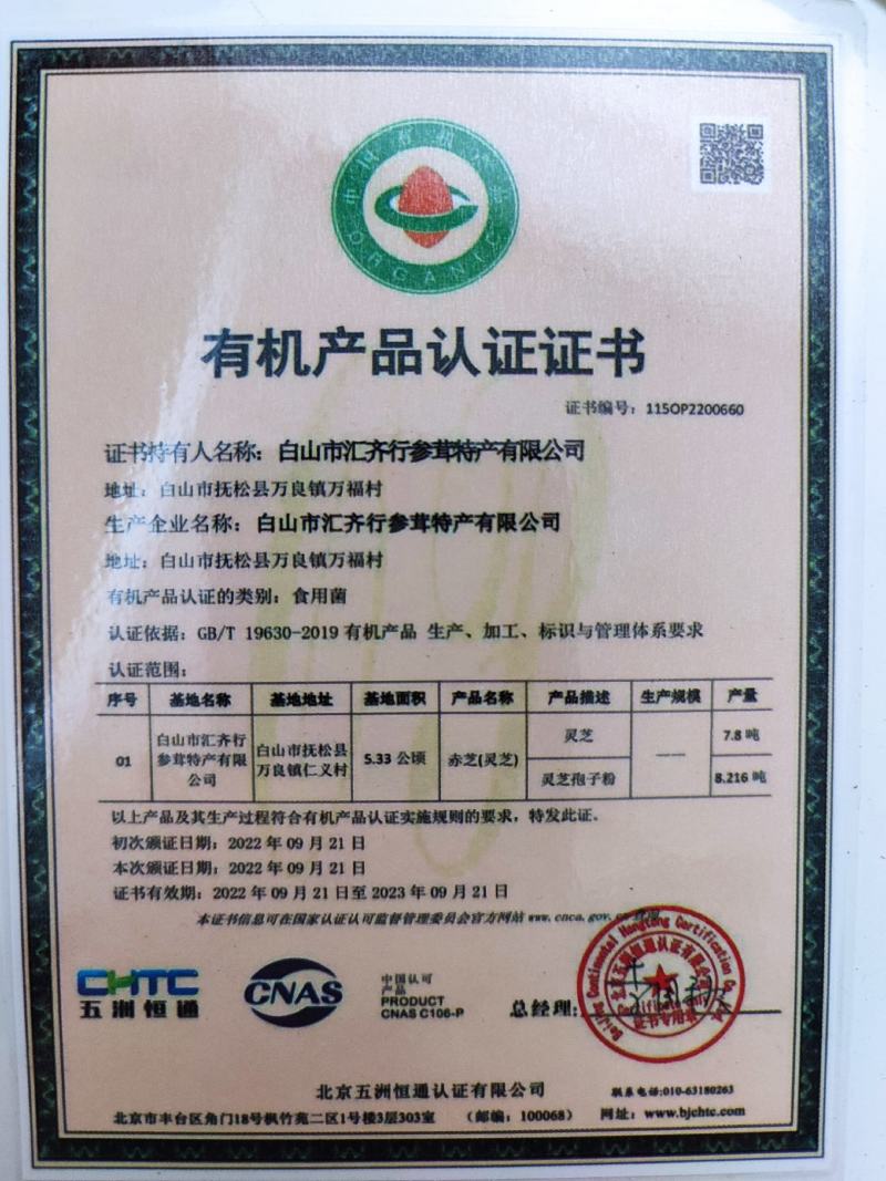长白山灵芝孢子粉【长白山优质粉】五洲恒通认证溯源现货包邮