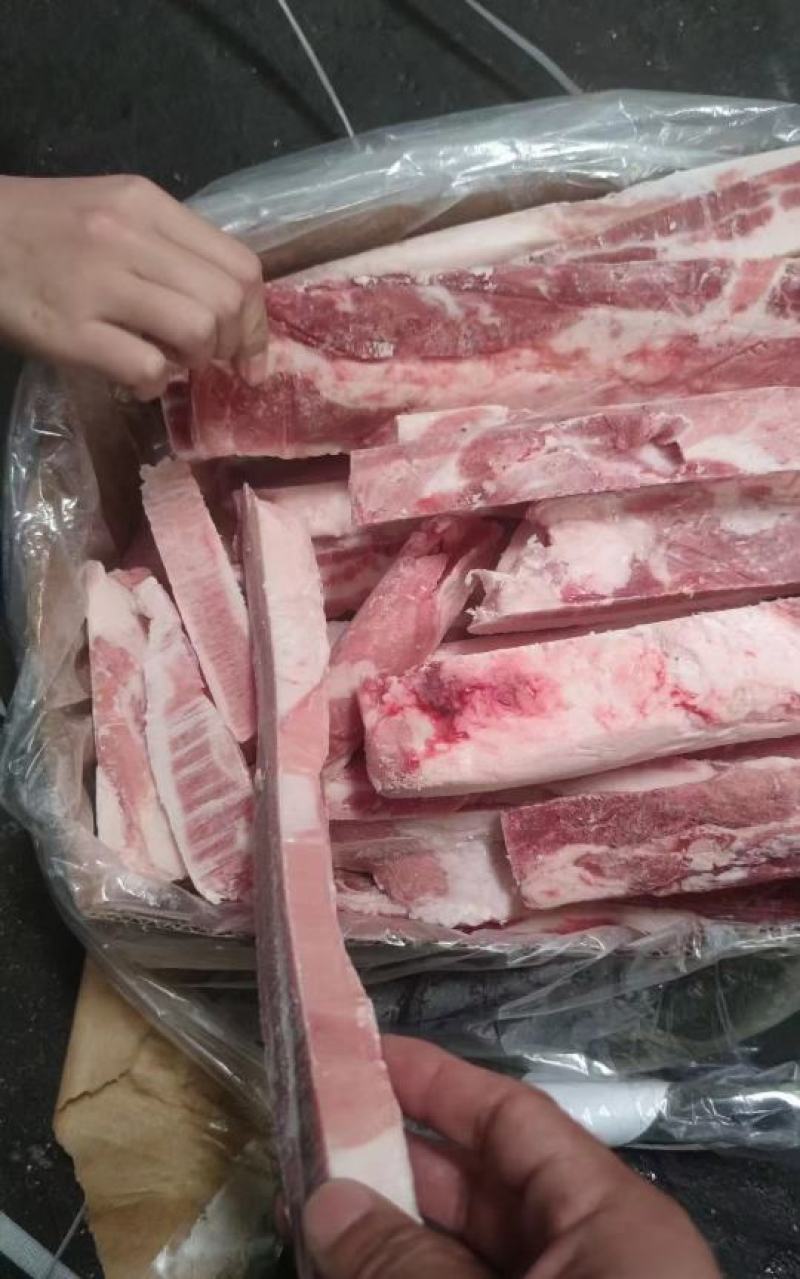 母猪五花肉条，新货，货运充足，供应稳定，欢迎洽谈