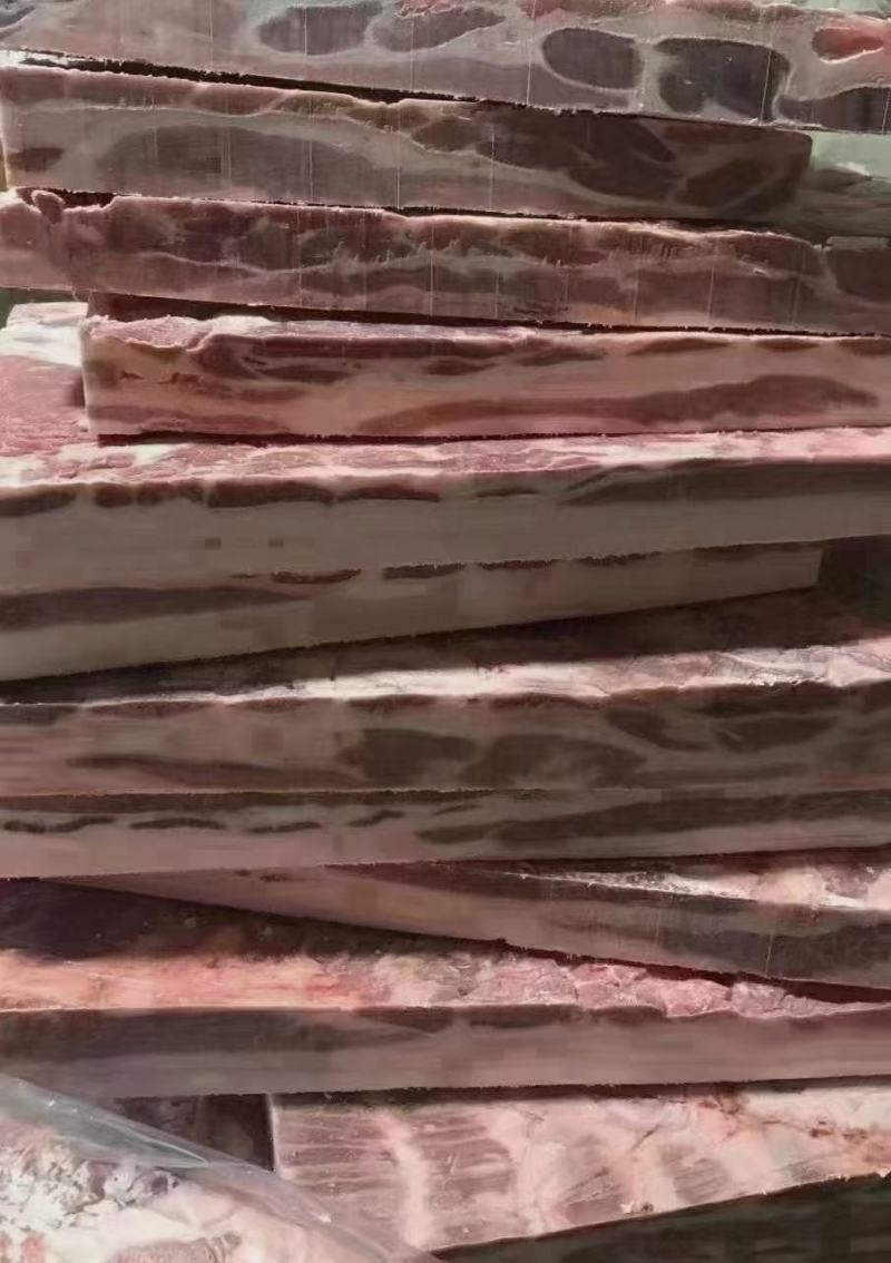 母猪修边中方五花，新货，手续齐全，供应稳定