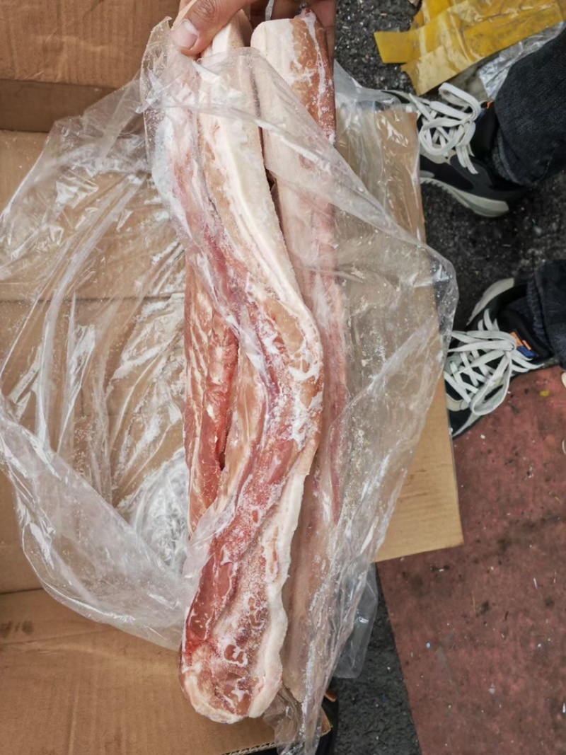 带皮大五花肉一手货源证件齐全全国发货食材供应