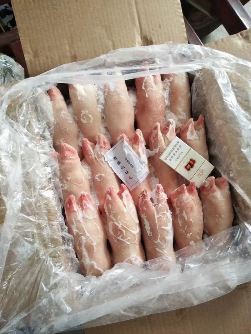 一级带筋前蹄一手货源证件齐全全国发货食材供应
