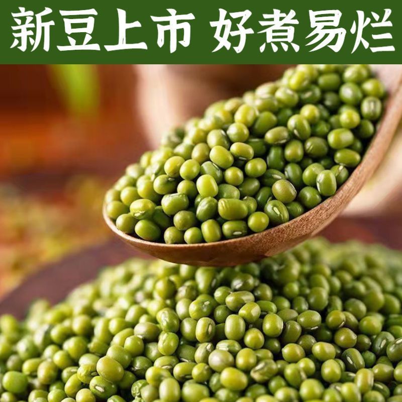 新豆绿豆新货农家自产绿豆绿豆糕饼绿豆汤材料绿豆特