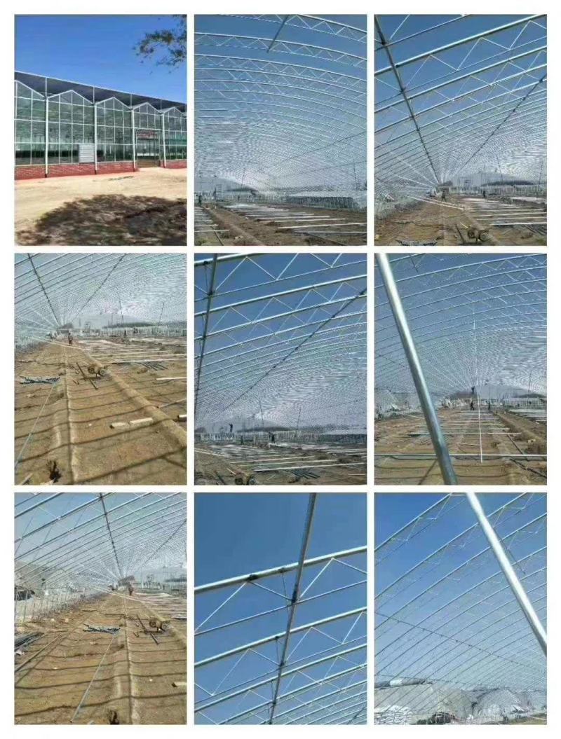 温室大棚骨架施工，物资，材料