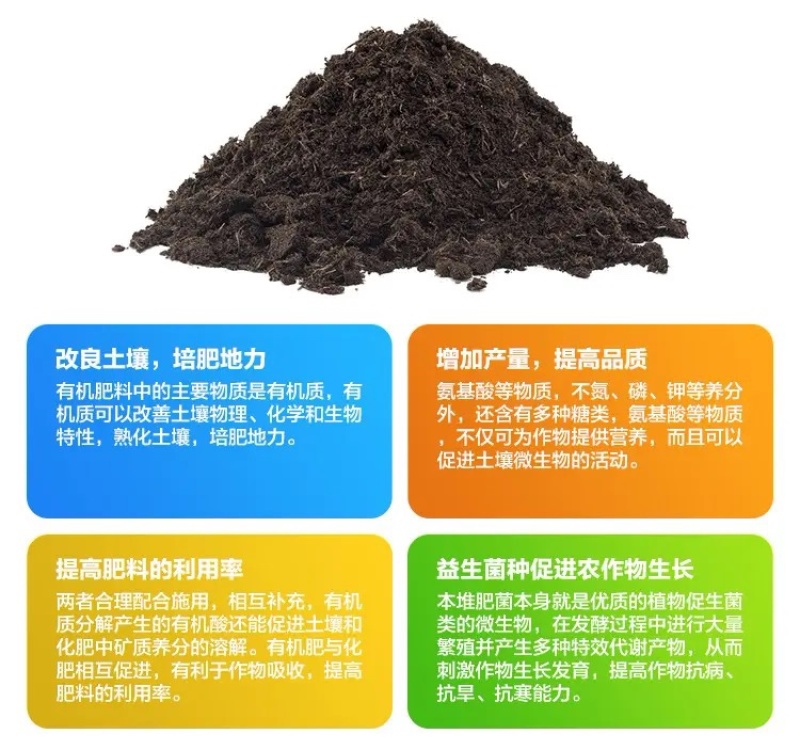 益生菌高温发酵有机肥