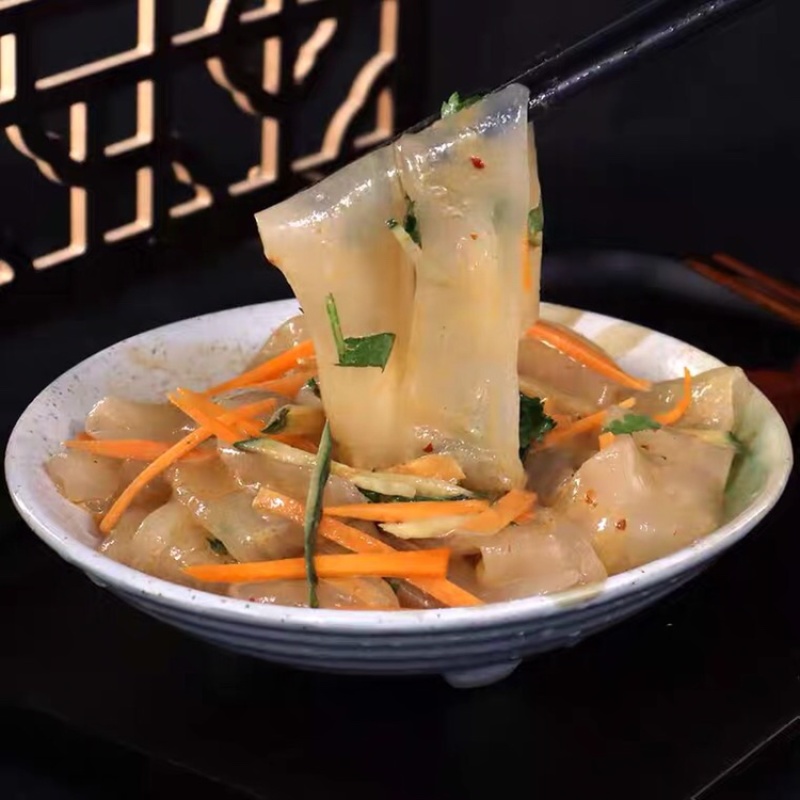 东北大拉皮厂家批发，夏季解暑必备食品