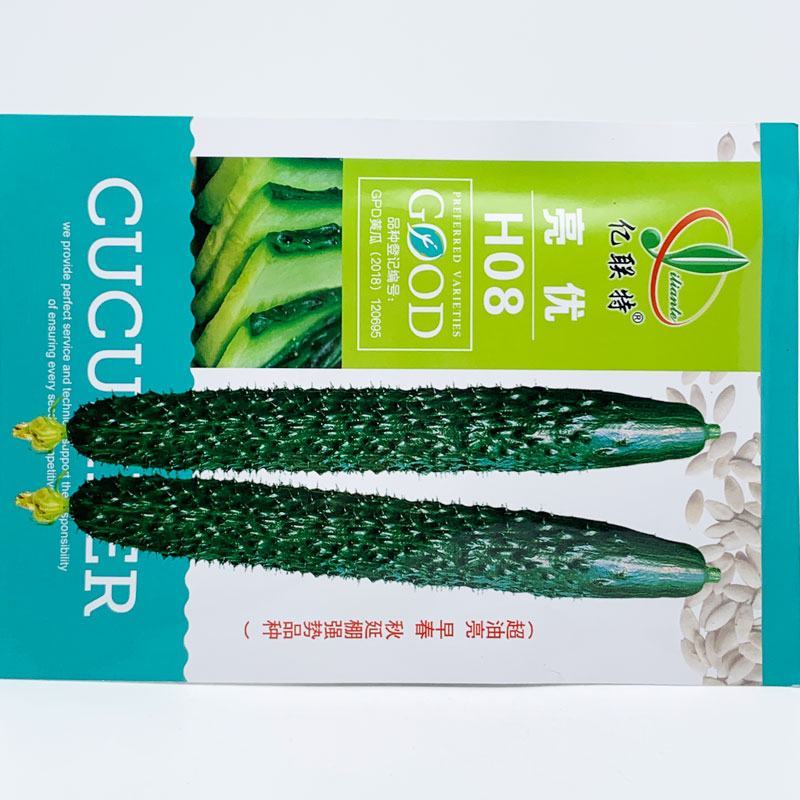 亮优D18津联一号黄瓜种子耐高温油亮短把露地冷棚用原装