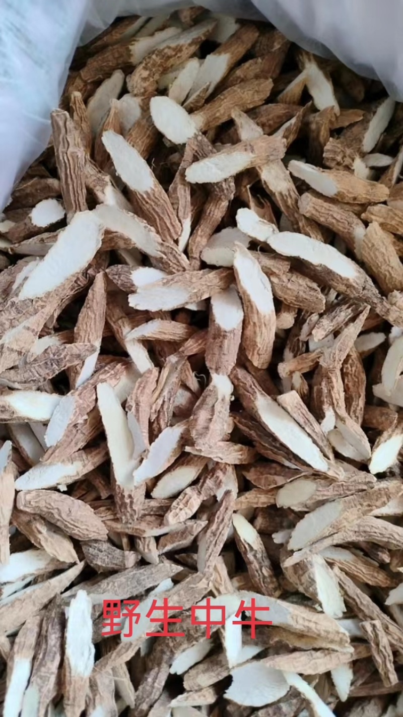 广东大片牛大力薯，白肉粉质牛大力中片，大片精选干片无牛根