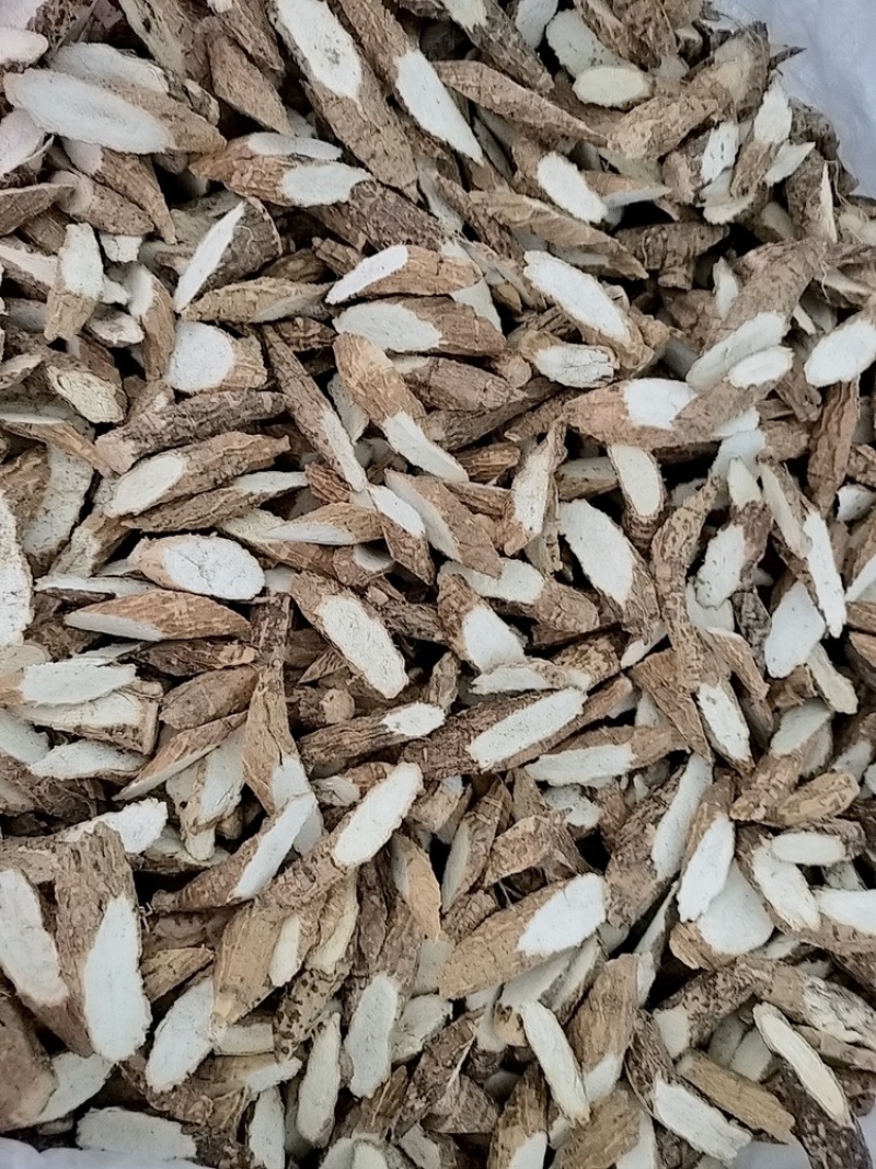 广东大片牛大力薯，白肉粉质牛大力中片，大片精选干片无牛根