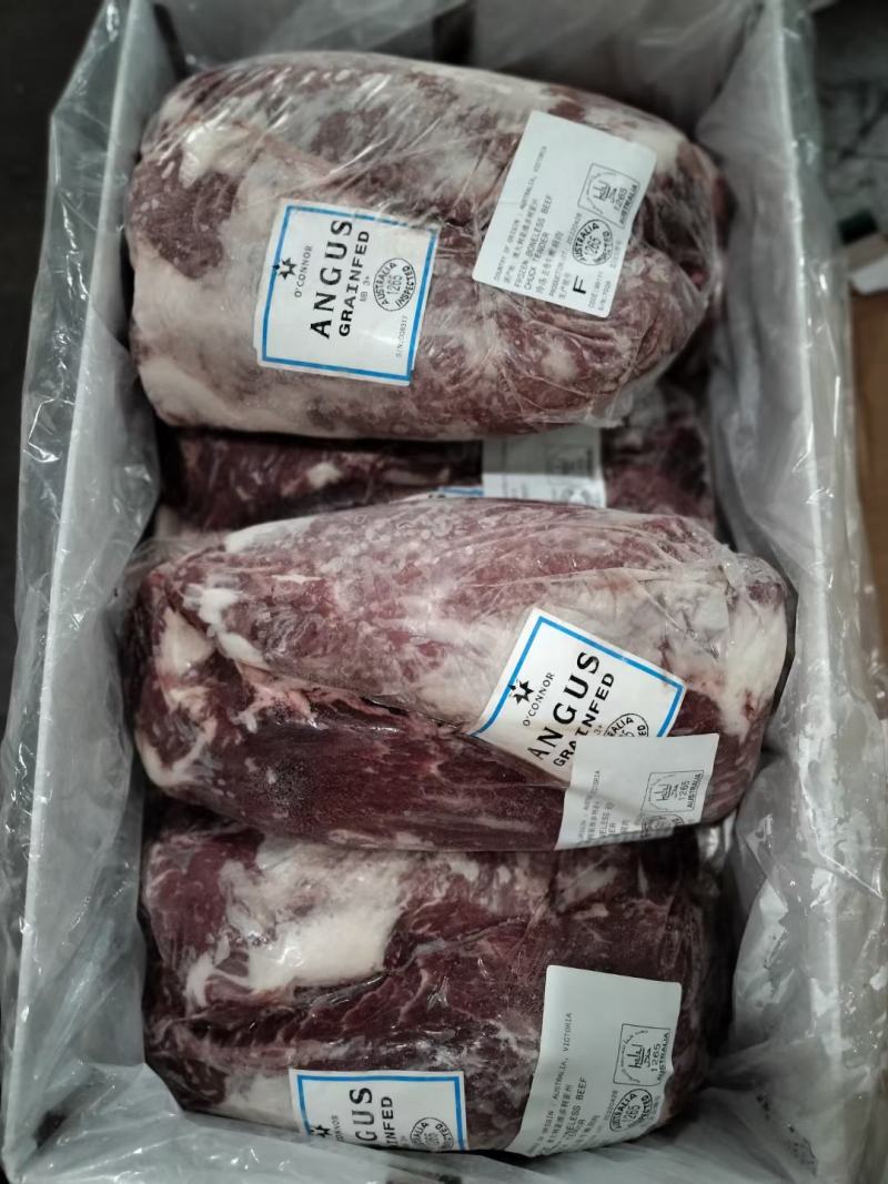 澳洲1265厂奥康纳谷饲安格斯全牛牛排烤肉火锅部位肉