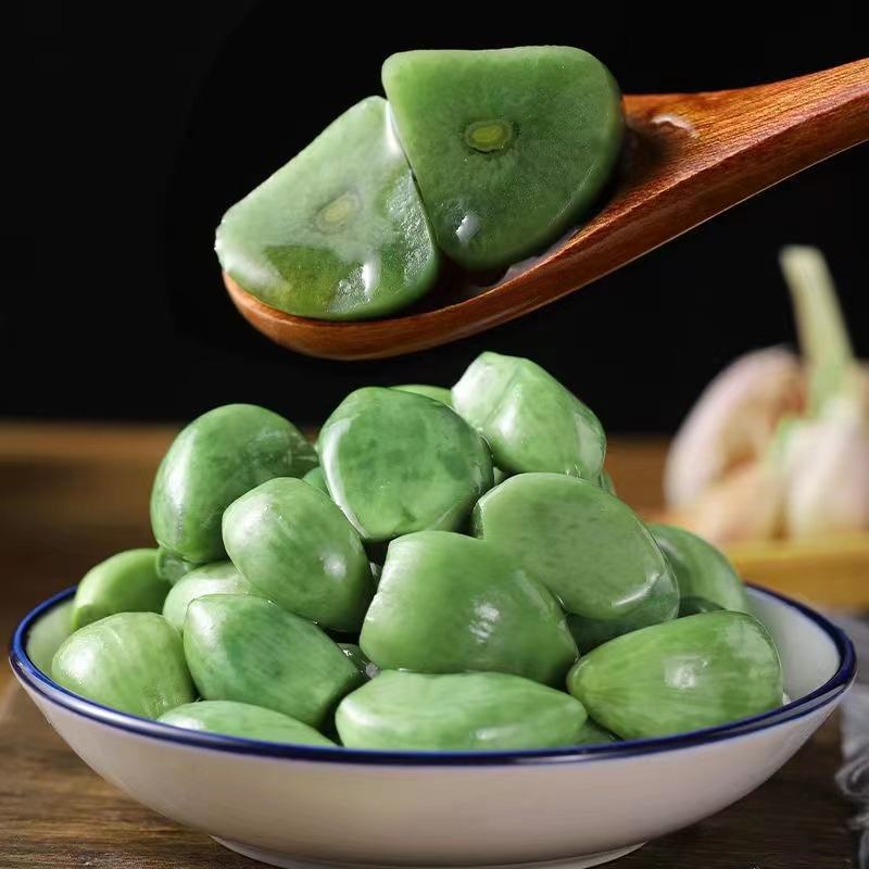 【实力】腊八蒜绿蒜酸甜可口源头厂家量大从优
