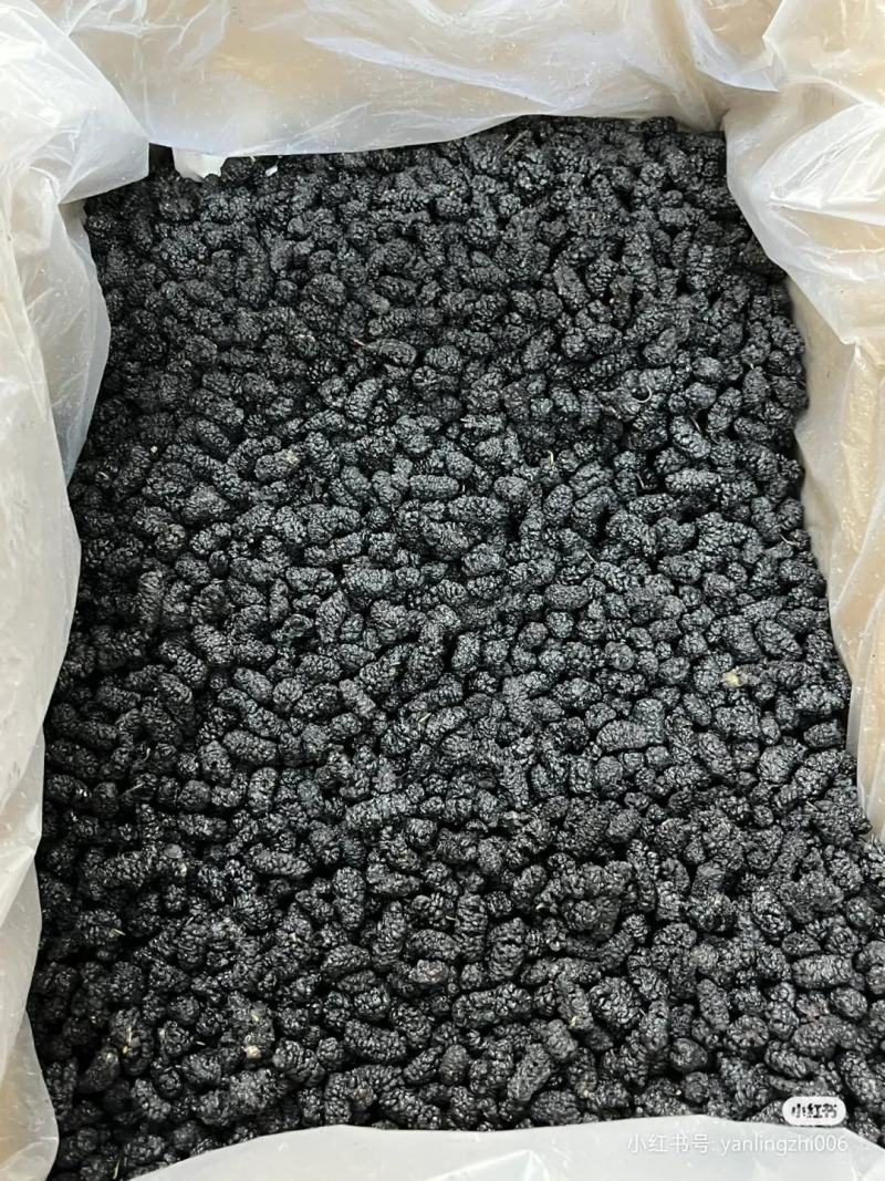 桑葚干新疆黑桑葚免洗无沙桑果黑桑椹干泡水泡茶店铺另售玫瑰