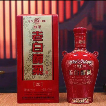 山西杏花村汾酒产地白酒整箱6瓶老白醇柔原浆酒高粱酒