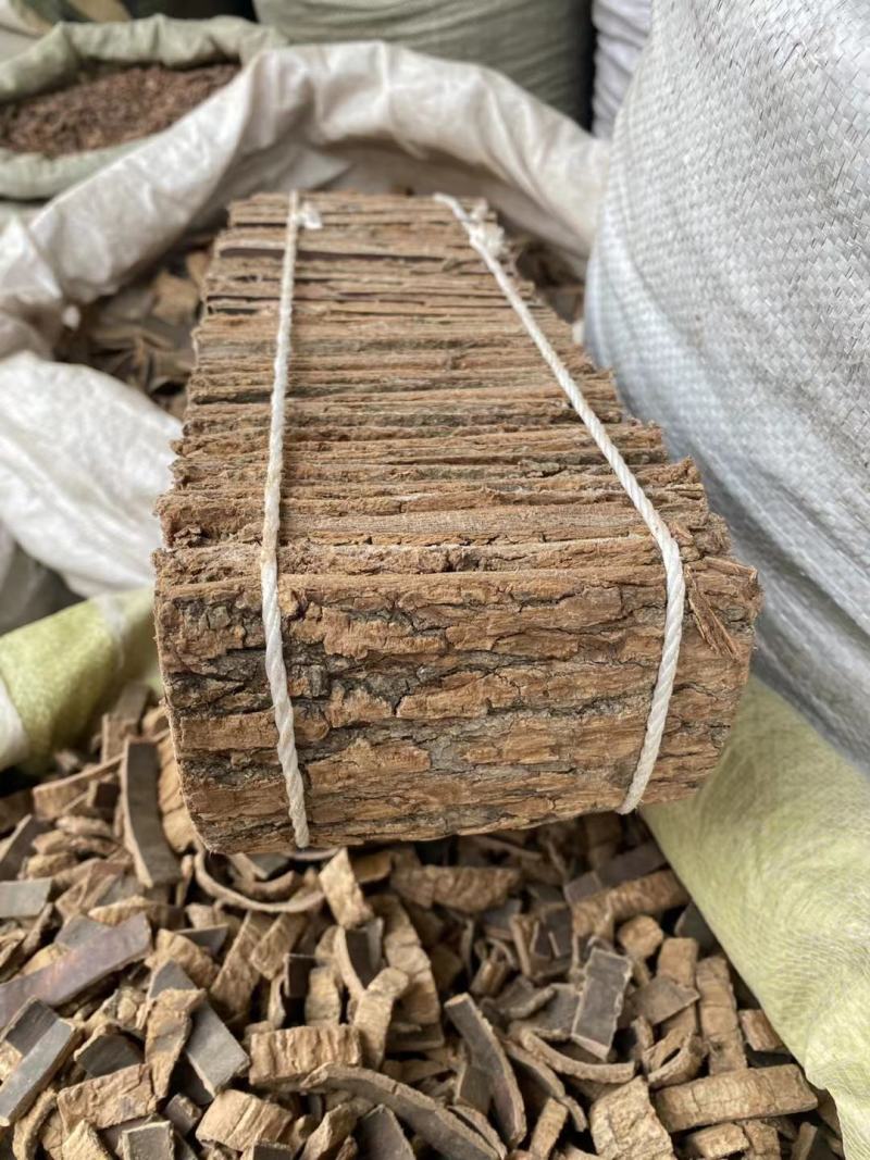 杜仲野生中药材厚皮特级杜仲皮泡茶巴戟牛大力肚仲肚种杜肿