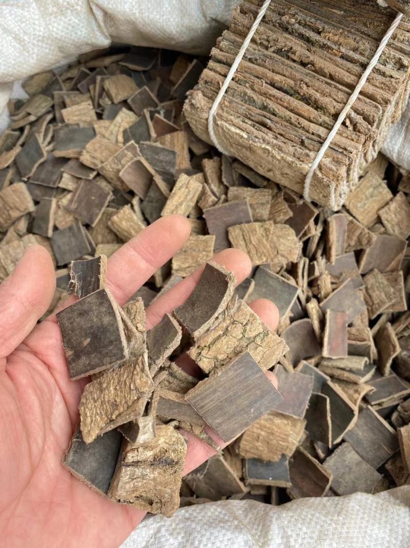 杜仲野生中药材厚皮特级杜仲皮泡茶巴戟牛大力肚仲肚种杜肿