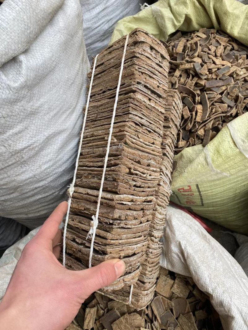 杜仲野生中药材厚皮特级杜仲皮泡茶巴戟牛大力肚仲肚种杜肿