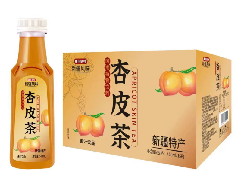 杏皮茶果味饮品，酸甜可口，厂家直销