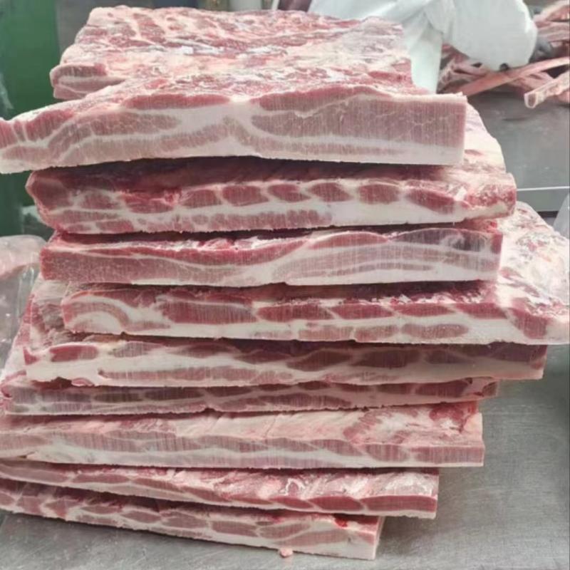 猪副产品纯干无冰新鲜去皮中方五花肉