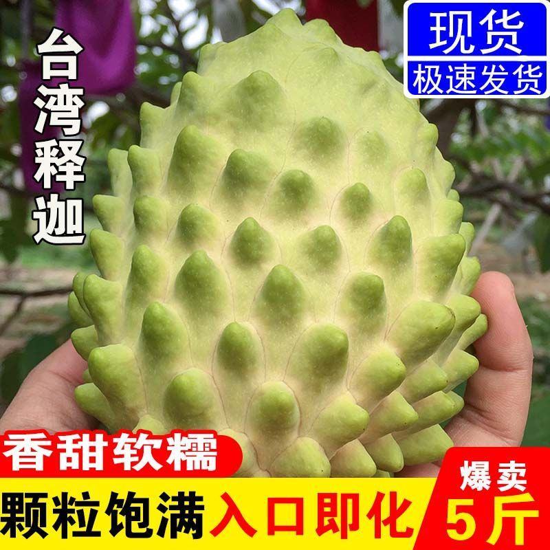 牛奶凤梨释迦果大果当季新鲜水果番荔枝佛头果释迦摩尼果