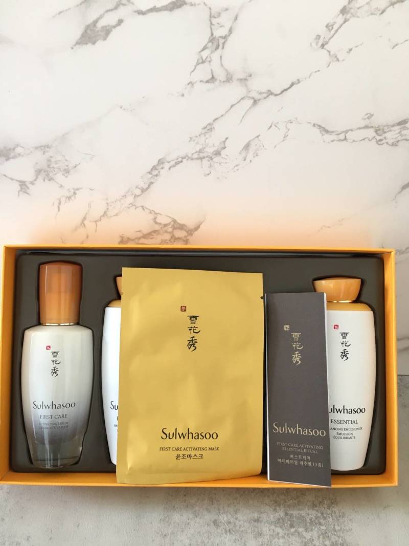 新版雪花秀滋盈水乳精华七件套新款