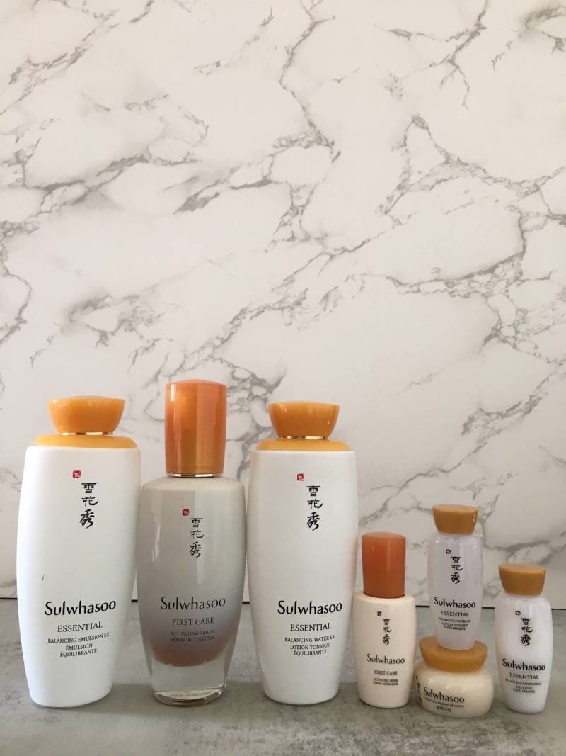 新版雪花秀滋盈水乳精华七件套新款