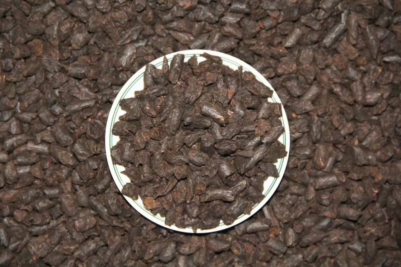 十年茶化石碎银子普洱茶糯米香普洱熟茶叶熟普500g