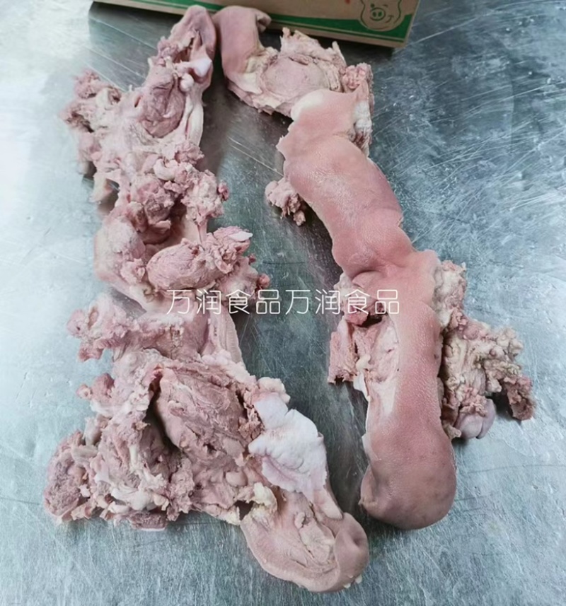 7-8成熟熟圈肉20斤熟猪头肉，猪脸肉，带核桃肉7-8成