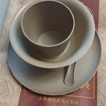 一次性稻壳餐具