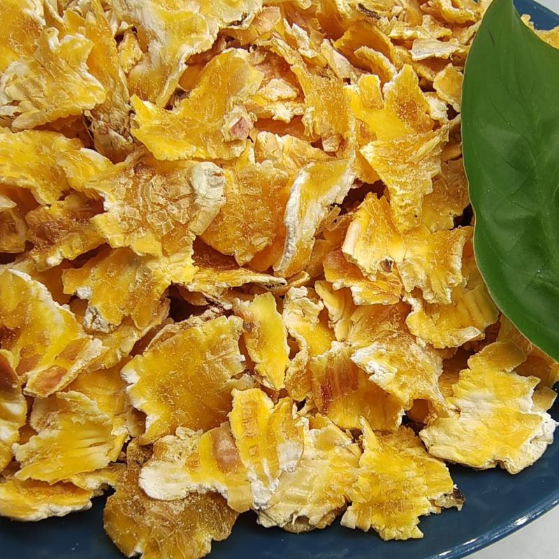 蒸汽玉米压片养殖饲料添加发酵料饲料原料添加