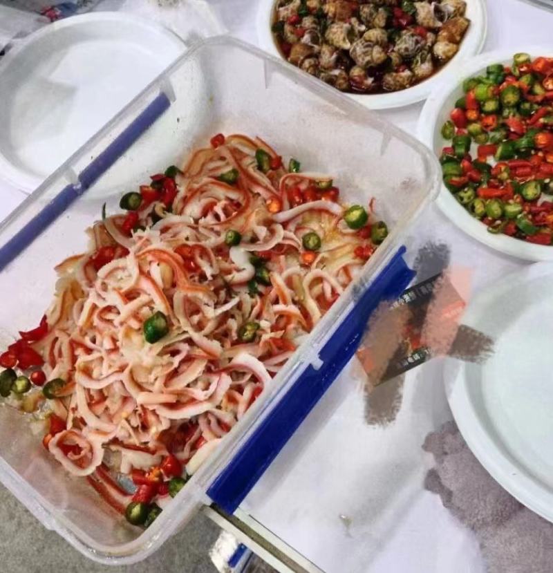 北极贝裙北极贝裙边日料刺身食材刺身北极贝丝贝边肉捞汁食材