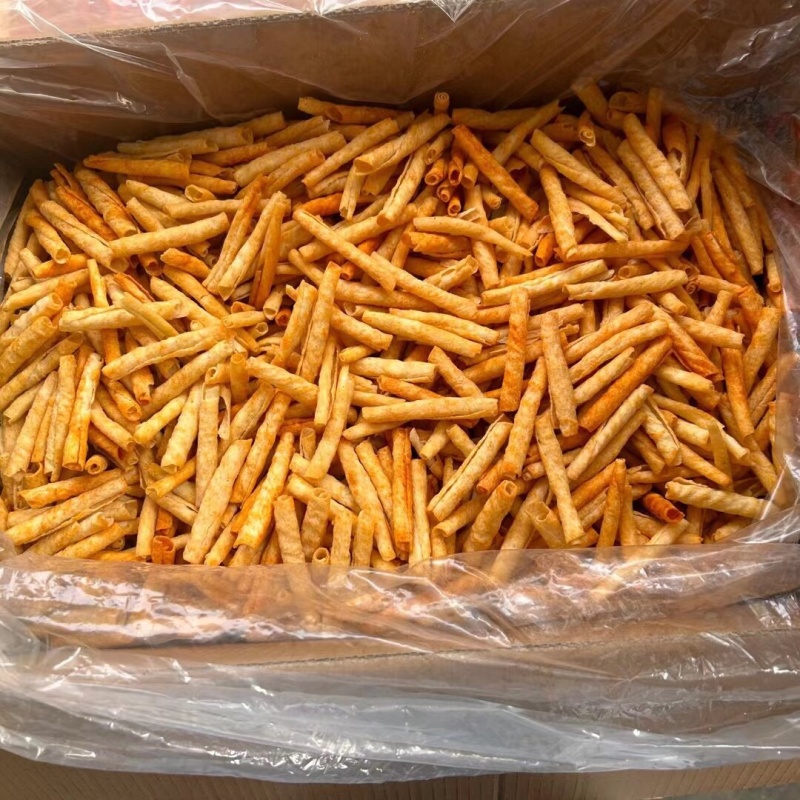 亚麻籽山药卷山药酥小吃零食饼干批发酥脆爽口老少皆宜