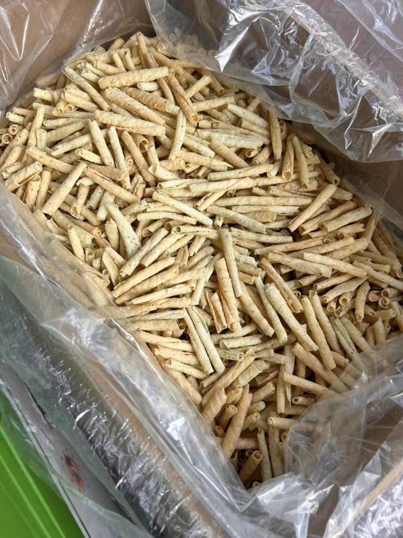 亚麻籽山药卷山药酥小吃零食饼干批发酥脆爽口老少皆宜