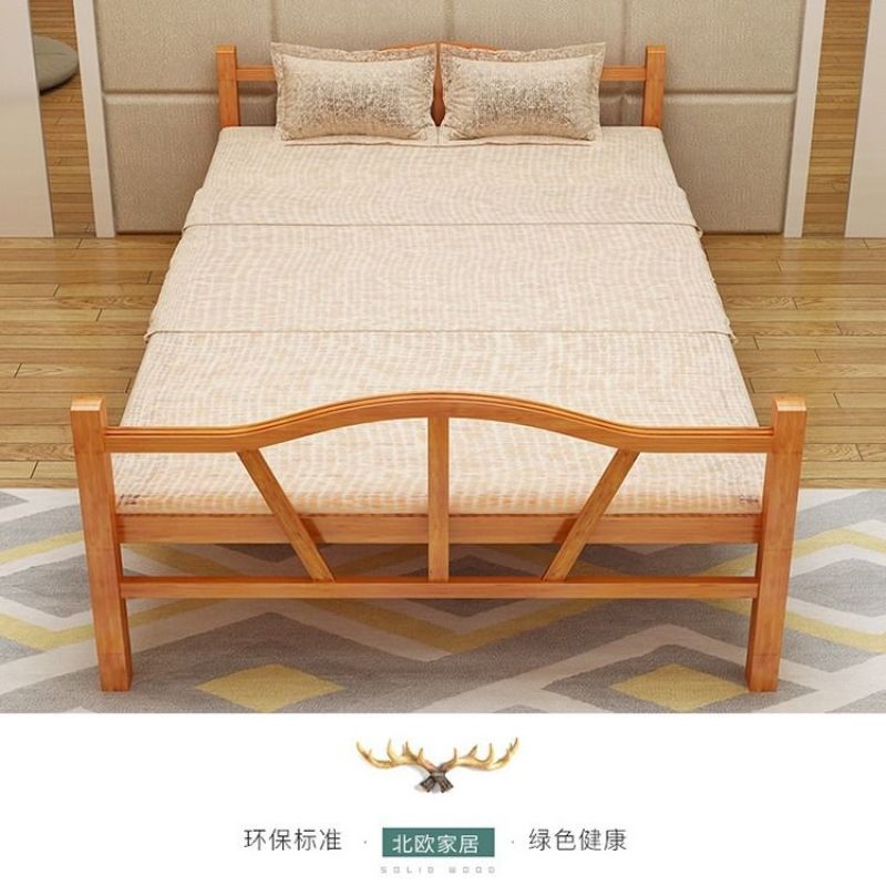 竹床折叠床出租家用湖南工厂发往全国品质保障量大从优