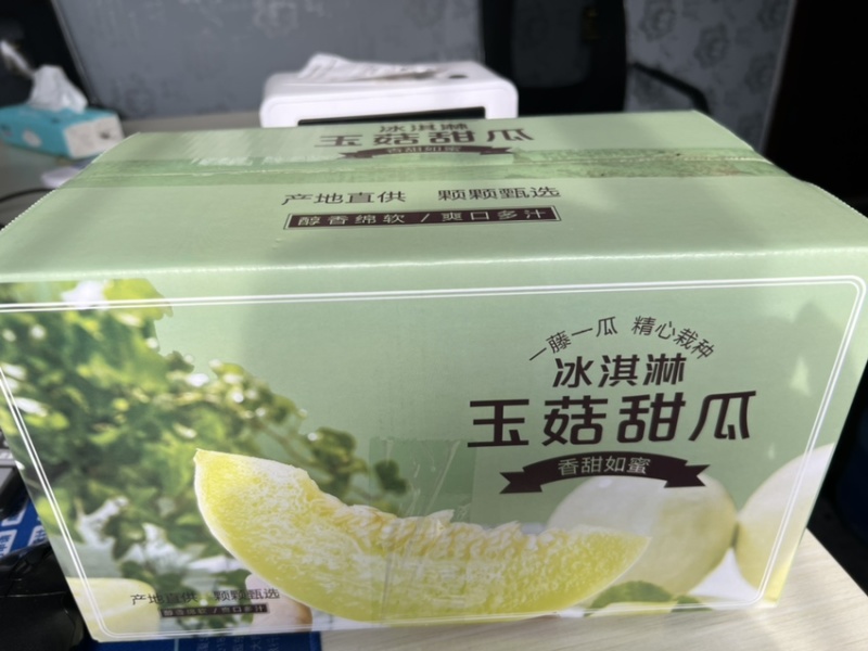 山东玉菇甜瓜直播带货一件代发品质货支持各种包装
